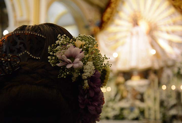 Fiestas Feria y fiestas - Detalle tocado festera